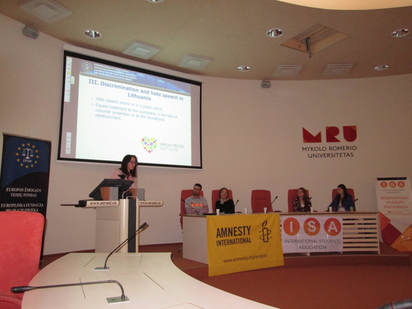 European Day of Action Against Racism at M. Romerio University