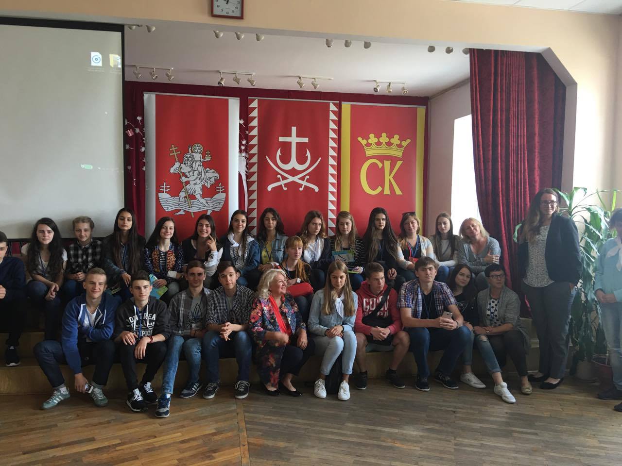 EFHR’s trainings for the pupils from Ukraine in the Jozef Ignacy Kraszewski’s Secondary School in Vilnius.