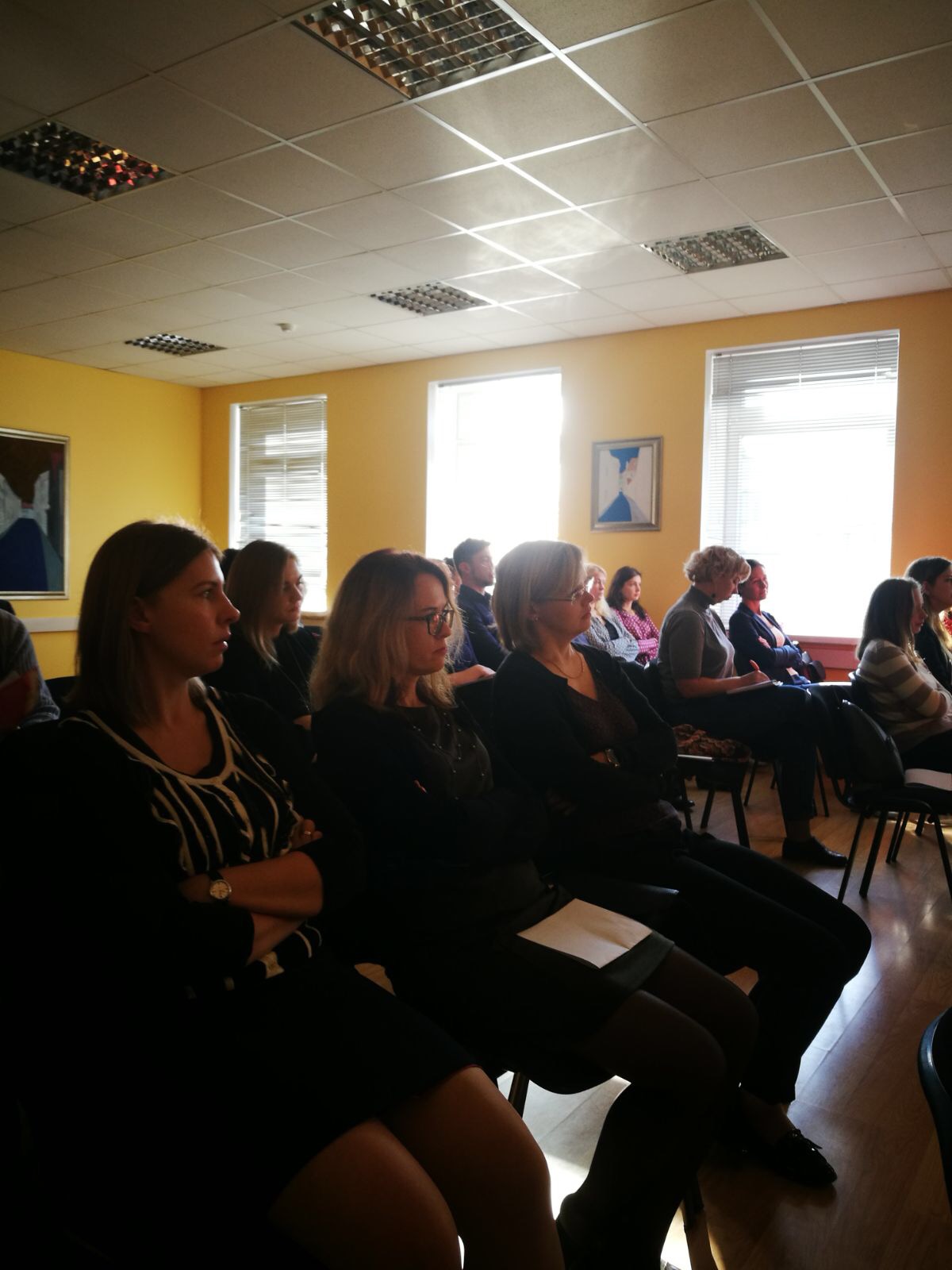 The training about international standards and their implementation took place