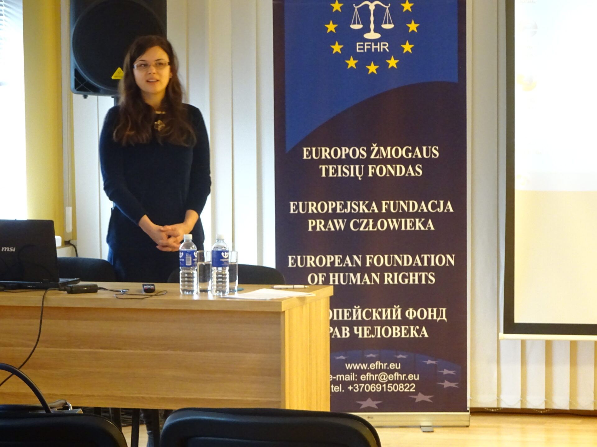 EFHR’s last training this year about “Human rights in practice”