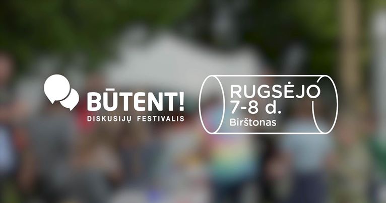 EFHR topic at the “Būtent“ Discussion Festival