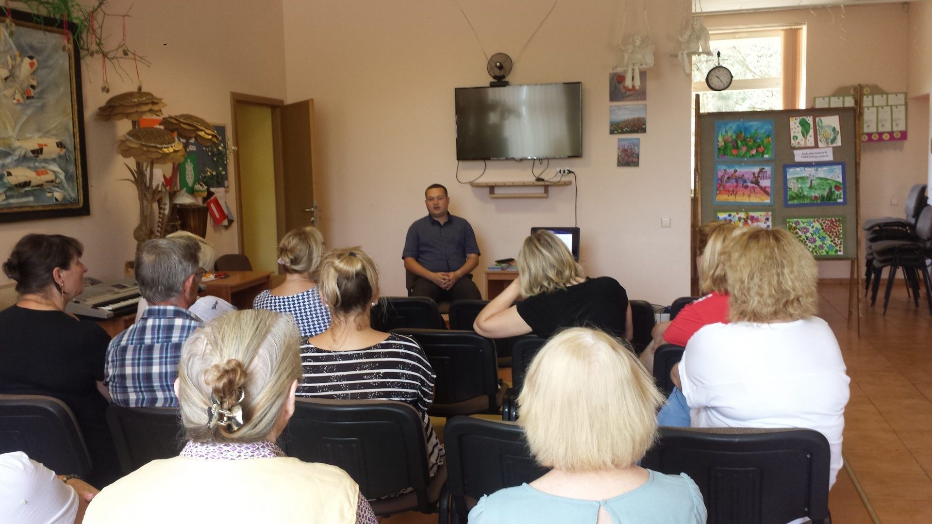 EFHR’s training course at Juodšiliai community’s Social Services Centre