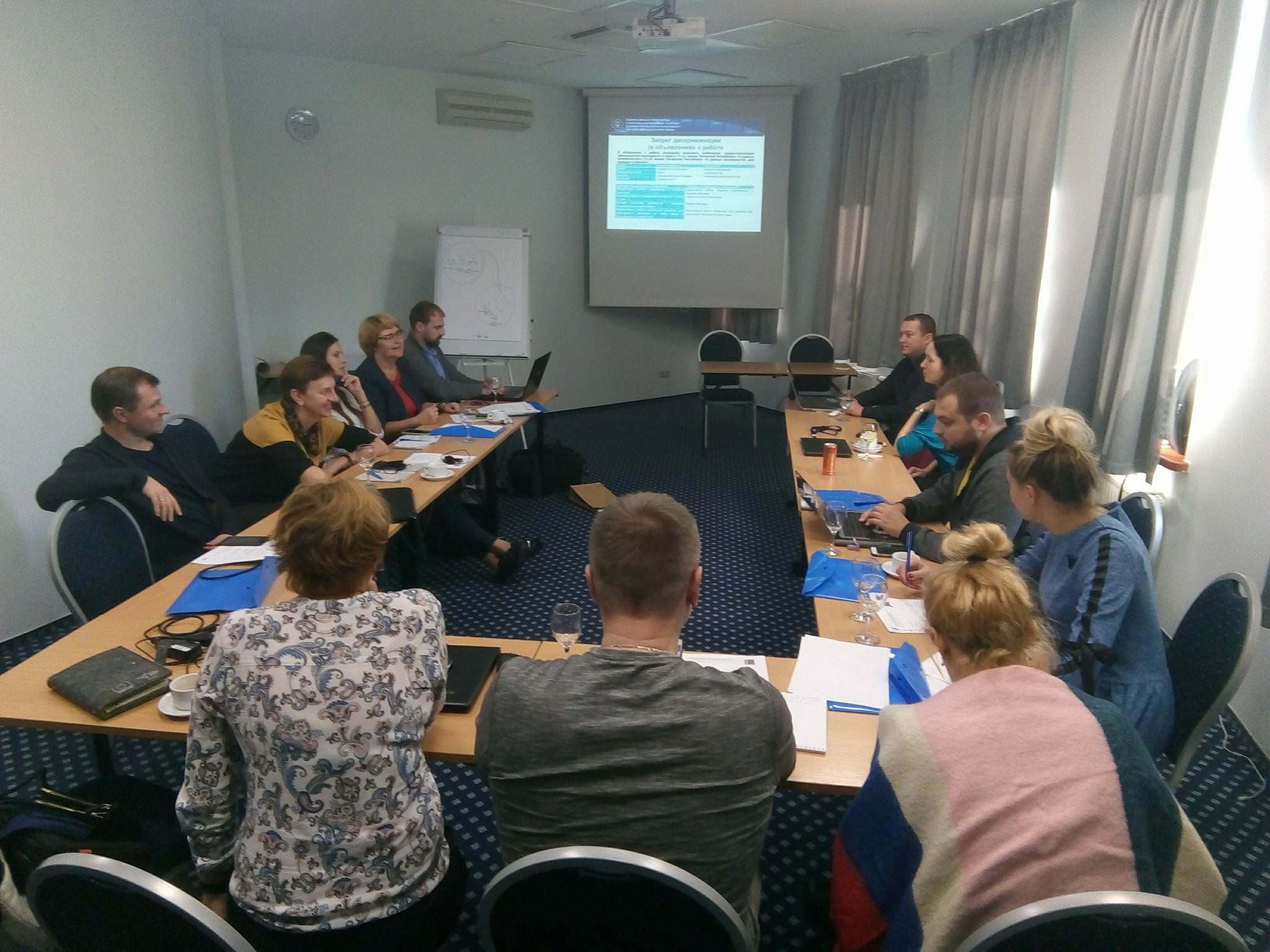 EFHR conducted training for human rights defenders from Belarus