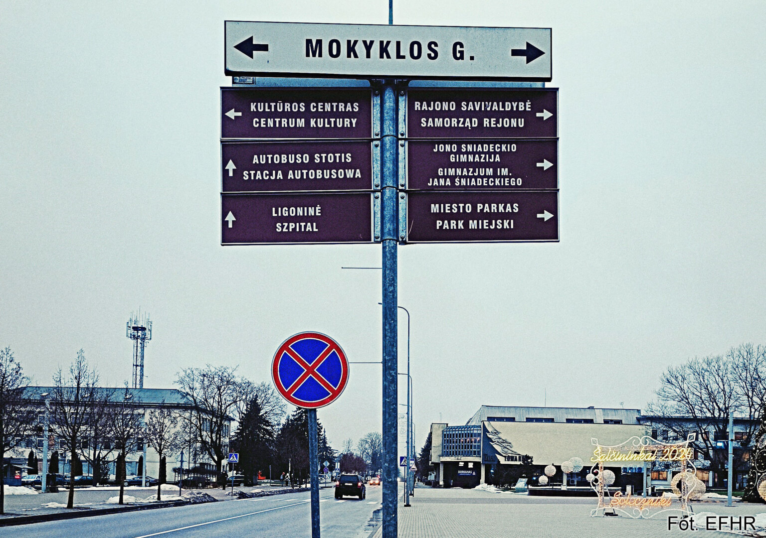 Bilingual signs in Šalčininkai comply with the law – ruling of the Supreme Administrative Court of Lithuania